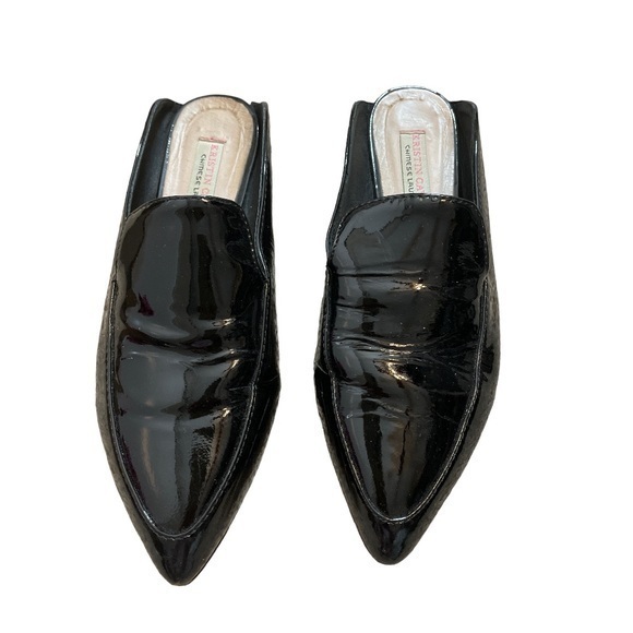 Chinese Laundry Shoes - Kristin Cavallari Chinese Laundry Black Patent Mules